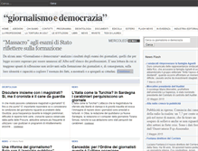 Tablet Screenshot of giornalismoedemocrazia.it